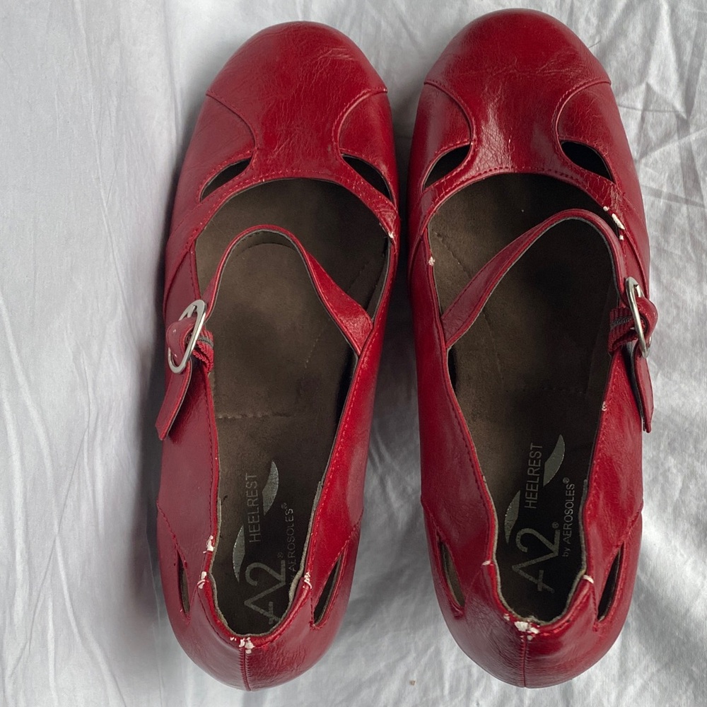 Aerosoles A2 Women's Red Heels Size 9M